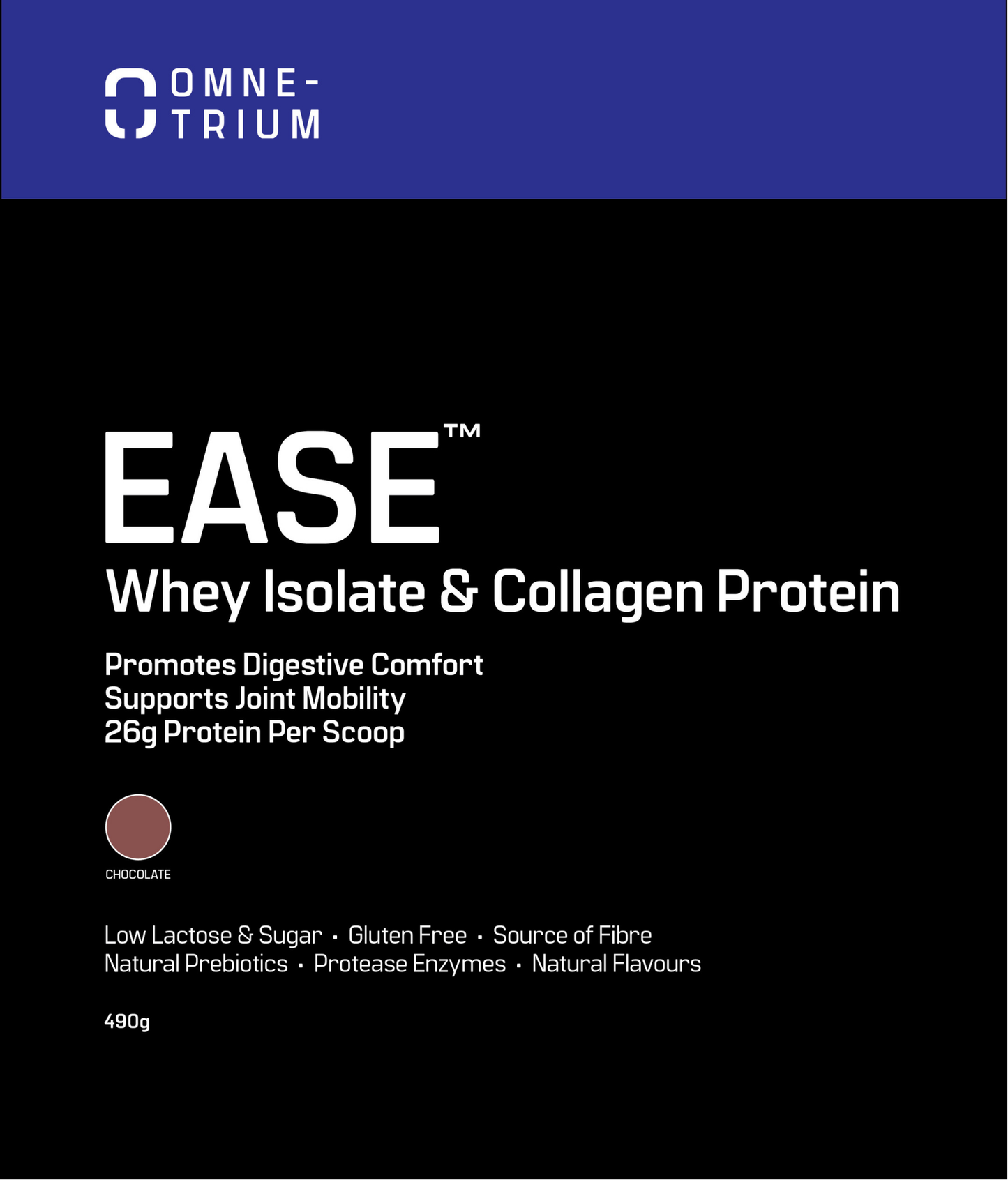 EASE Whey Isolate & Collagen Protein